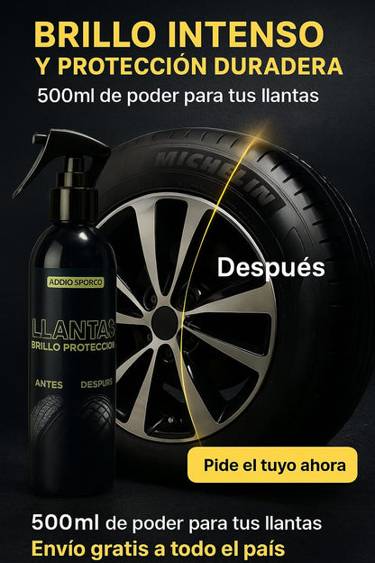 Revestimiento 500ml para tus llantas