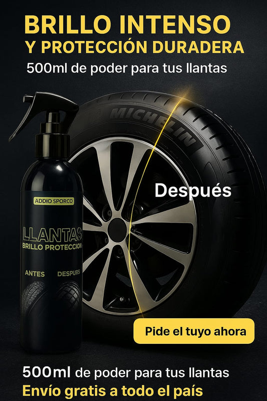 Revestimiento 500ml para tus llantas